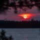 bwca boundary waters sunset sunsets landscape print prints minnesota ely